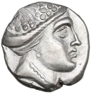 obverse: Euboia, Histiaia. AR Tetrobol, 338-304 BC