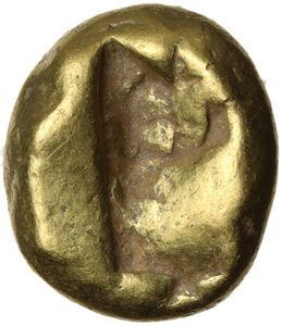 reverse: Persia, Achaemenid Empire..  Darios I to Xerxes II (c. 485-420 BC.).. AV Daric. Lydo-Milesian standard. Sardes mint