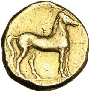 reverse: Zeugitania, Carthage. EL Stater, c. 310-306 BC