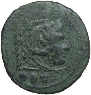 obverse: L series.. AE Quadrans, Luceria mint, c. 214-212 BC: