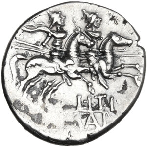 reverse: L. Iteius. Denarius, 149 BC