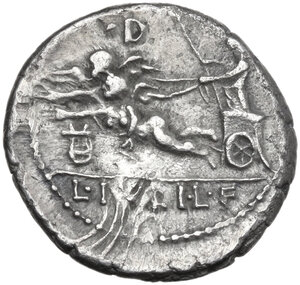 reverse: L. Julius Caesar. Denarius, 103 BC