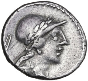 obverse: M. Volteius. Denarius, Rome mint, 78 BC