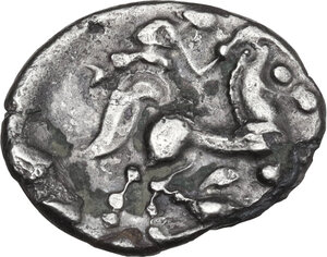 reverse: Central Gaul, Pictones. AR Drachm, c. 110/00-90 BC