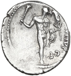 reverse: C. Antius Restio. Denarius, 47 BC