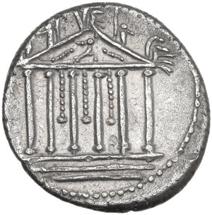 reverse: Petillius Capitolinus. Denarius, 43 BC
