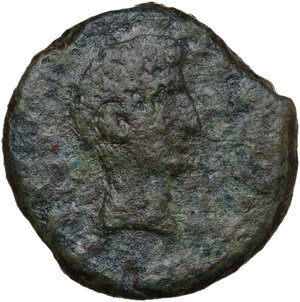 obverse: Octavian. AE 30.5 mm. Circa 40 BC. Narbo (Gaul)