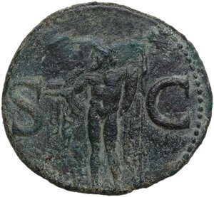 reverse: Agrippa (died 12 BC).. AE As. Struck under Caligula, 37-41