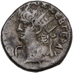 obverse: Nero (54-68).. BI Tetradrachm. Alexandria mint (Egypt). Dated RY 13 (AD 66/7)
