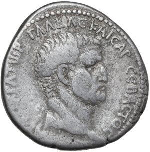 obverse: Galba (68-69).. AR Tetradrachm. Dated RY 2 (AD 68/9). Antioch mint (Seleucis and Pieria)