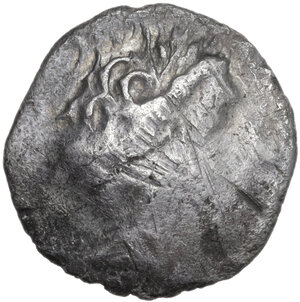 obverse: Cisalpine Gaul, Insubres. AR Drachm, mid 2nd century BC. Imitating Massalia