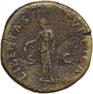 reverse: Nerva (96-98).. AE Sestertius, 97 AD