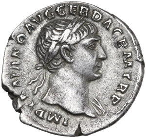 obverse: Trajan (98-117 AD).. Denarius, Rome mint, 103-111 AD