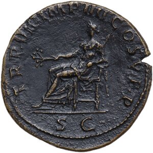 reverse: Trajan (98-117).. AE Sestertius, 103 AD