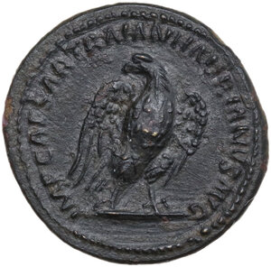obverse: Hadrian (117-138).. AE Semis, 121-123