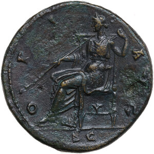 reverse: Antoninus Pius (138-161).. AE Sestertius. Struck c. 140-144 AD