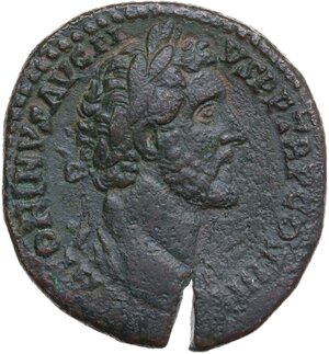 obverse: Antoninus Pius (138-161).. AE Sestertius. Rome mint, 145-161 AD