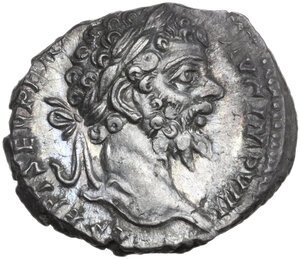 obverse: Septimius Severus (193-211).. AR Denarius, 196-197