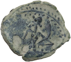 reverse: Iberia, Irippo.  Augustus (27 BC - 14 AD)  (?). AE Semis. Struck late 1st century BC
