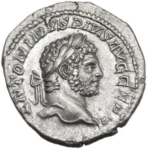 obverse: Caracalla (198-217).. AR Denarius, 214 AD