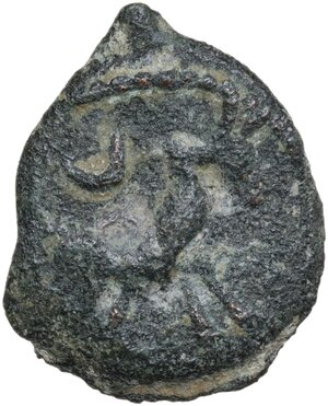 reverse: Iberia, Obulco. AE Semis, c. 1st Century BC