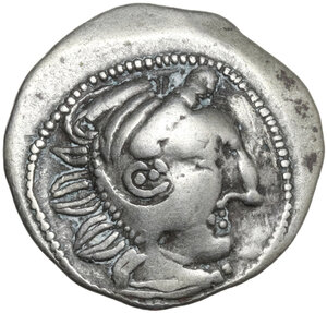obverse: Celtic, Eastern Europe. AR Drachm, imitating Philip III of Macedon, 2nd century BC