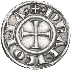 obverse: Ancona.  Monetazione autonoma (sec.XII-1532). Grosso agontano
