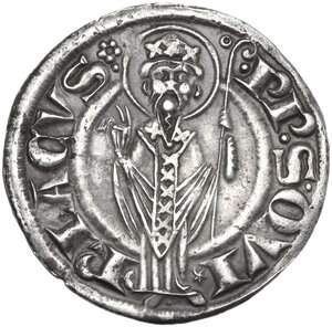 reverse: Ancona.  Monetazione autonoma (sec.XII-1532). Grosso agontano