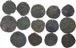 obverse: Ascoli. Resto di collezione di quattordici (14) monete