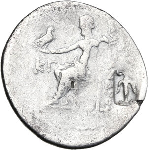 reverse: Pamphylia, Perge. AR Tetradrachm. In the name and types of Alexander III of Macedon. Dated CY 23 (199/8 BC)