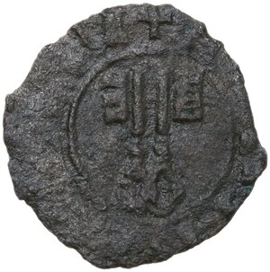 reverse: Roma.  Urbano VI (1378-1389) . Denaro paparino