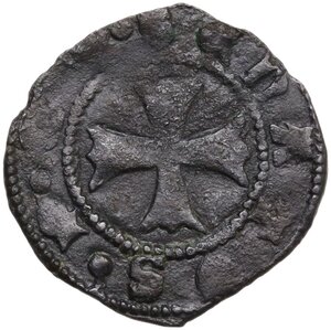 obverse: Roma.  Senato Romano (sec. XIV-XV). Denaro piccolo o picciolo