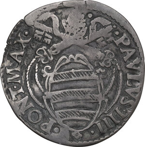 obverse: Roma.  Paolo IV (1555-1559) Giampietro Carafa. Giulio