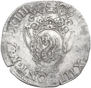 obverse: Roma.  Gregorio XIII (1572-1585), Ugo Boncompagni. Giulio A. XIII