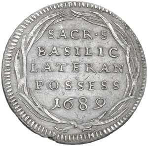 reverse: Roma.  Alessandro VIII (1689-1691), Pietro Ottoboni. Grosso 1689