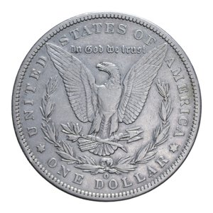 reverse: AMERICA DOLLARO 1889 O MORGAN AG. 26,63 GR. BB