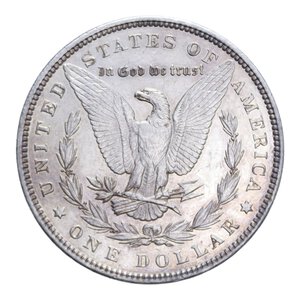 reverse: AMERICA DOLLARO 1897 MORGAN AG. 26,77 GR. BB-SPL