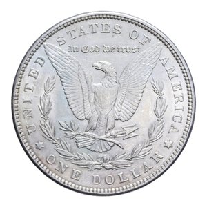 reverse: AMERICA DOLLARO 1898 MORGAN AG. 26,79 GR. qSPL/SPL+