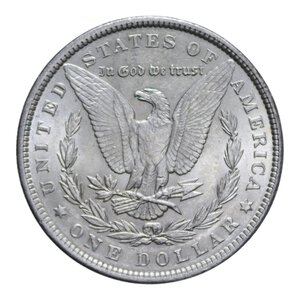 reverse: AMERICA DOLLARO 1900 MORGAN AG. 26,71 GR. SPL+