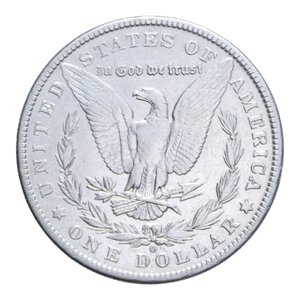 reverse: AMERICA DOLLARO 1901 O MORGAN AG. 26,64 GR. BB
