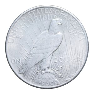 reverse: AMERICA DOLLARO 1924 PACE AG. 26,74 GR. SPL