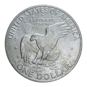 reverse: AMERICA DOLLARO 1971 S EISENHOWER AG. 24,14 GR. SPL