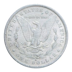 reverse: AMERICA DOLLARO 1882 O MORGAN AG. 26,73 GR. qSPL
