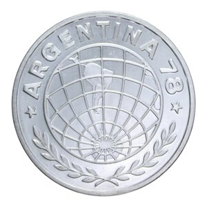 obverse: ARGENTINA 3000 PESOS 1978 AG. 25 GR. PROOF (PATINATA)