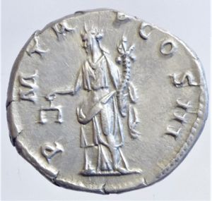 reverse: adriano denario