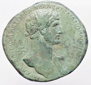 obverse: adriano sesterzio