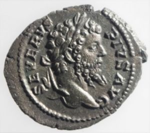 obverse: settimio severo denario