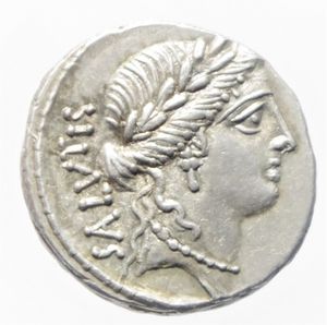 obverse: acilia denario