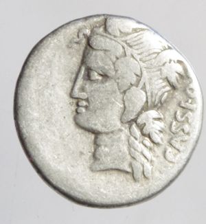 obverse: cassia denario