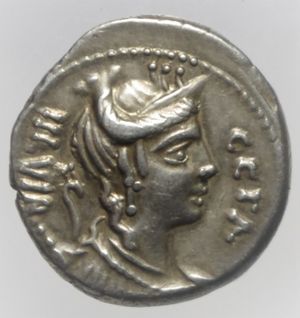 obverse: denario hosidia